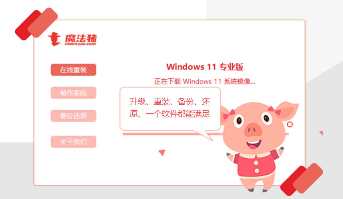 魔法猪系统重装大师